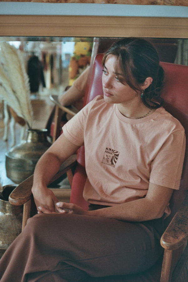Way of Living Tee · Salmon - Image 3