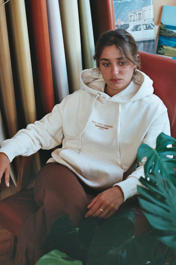 View from Paradise Hoodie · Cream - Image 3