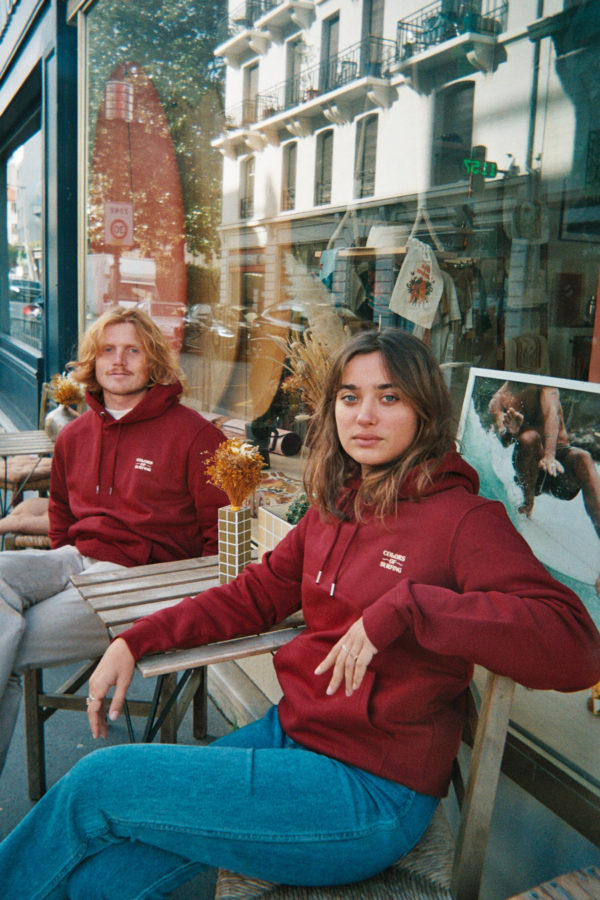 Way of Living hoodie · Bordeaux – Image 4