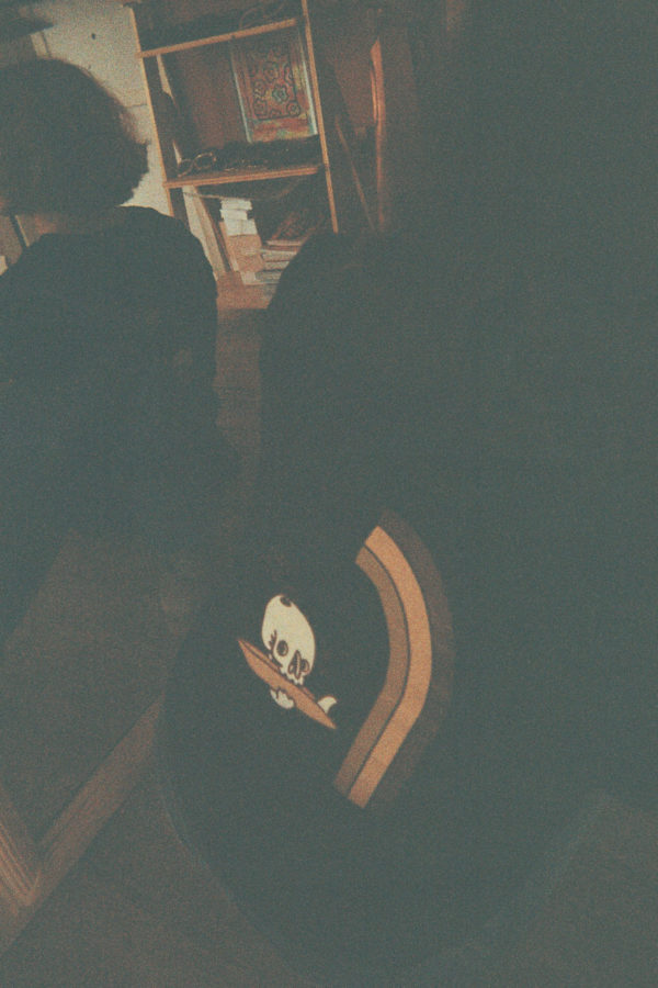 Surf Skull Longsleeve Tee · Black - Image 4