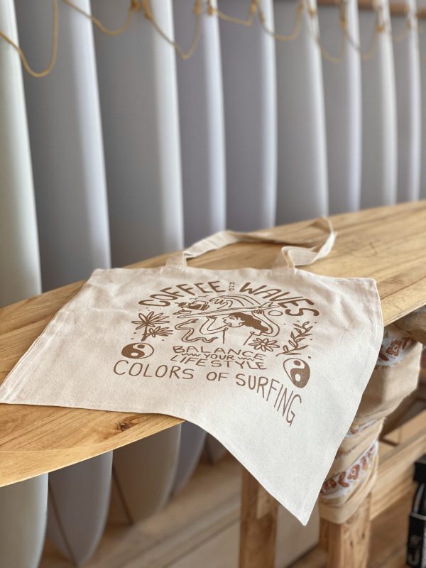 Coffee & Waves Totebag - Image 3