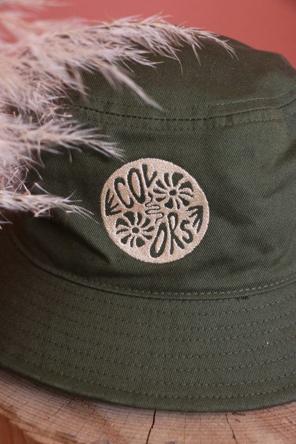 Psyched Flower Bob · Khaki