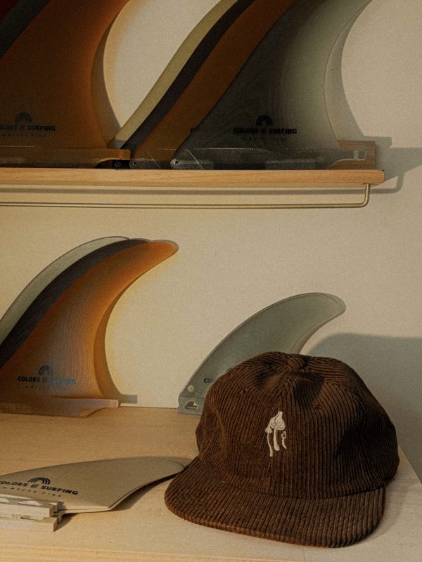 Cord Schroom Cap · Chocolate – Image 3