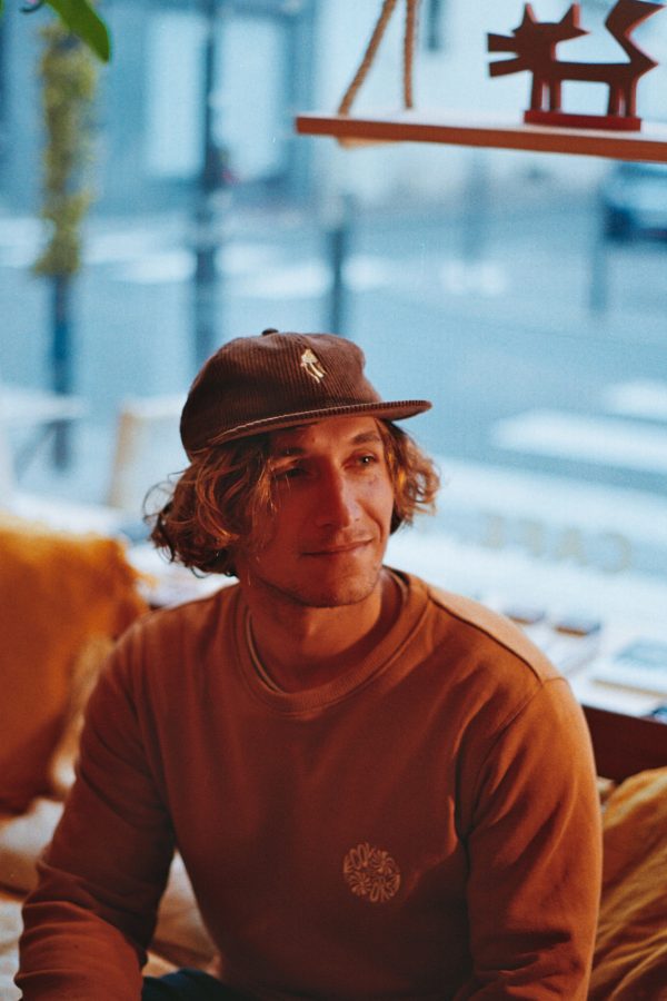 Cord Schroom Cap · Chocolate – Image 2