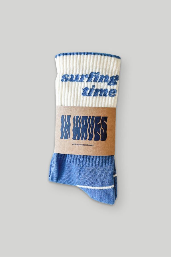 Rising Tides Surfing Time • In Waves Socks – Image 2